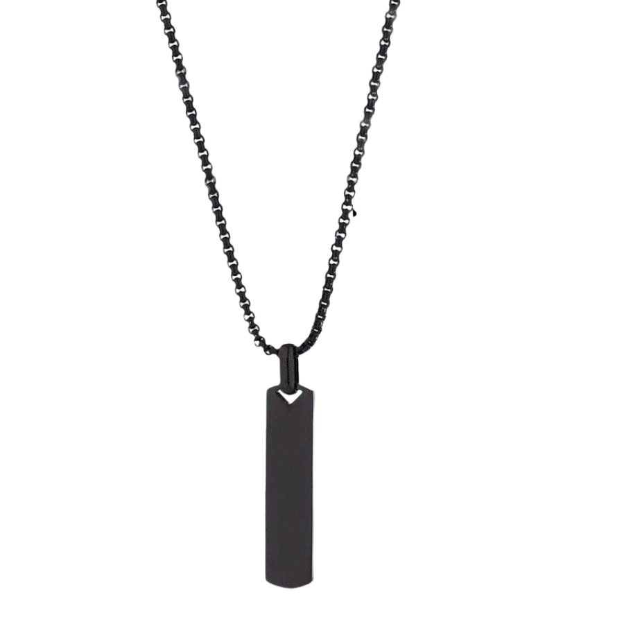 Anti  Tarnish styllish  Black Hip Hop Pendant for Men