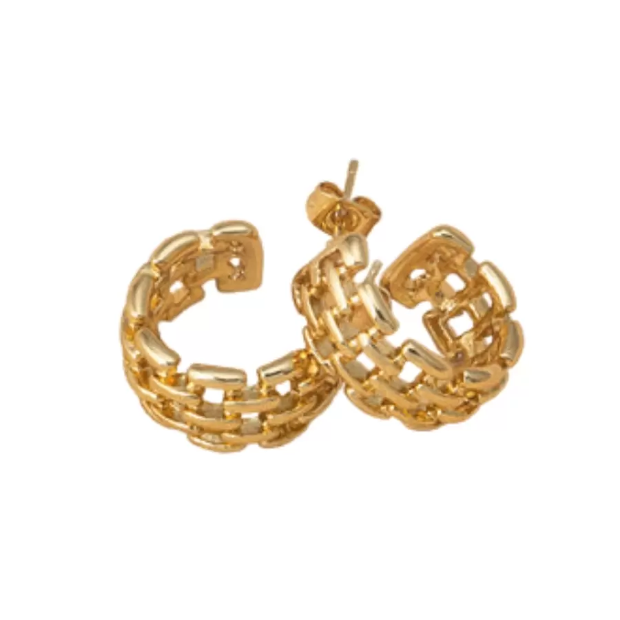 C Shape Alloy Earring